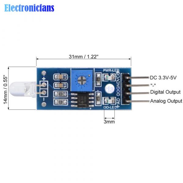 Lm393 Light Sensor Module 3pin4pin 33v 5v Photosensitive Diode Sensor Detection Module With 8800