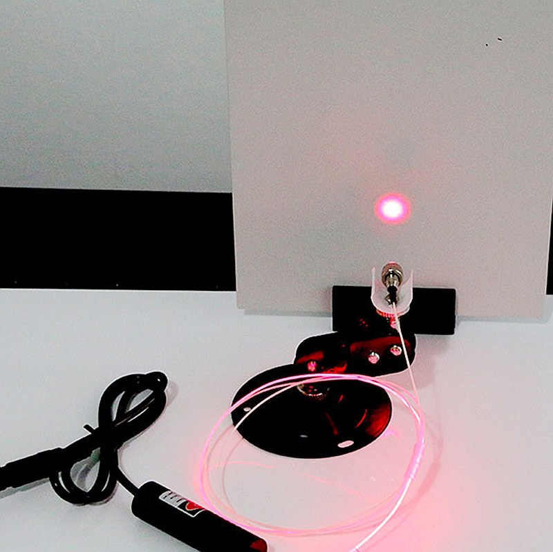 635nm 5mw Coaxial Pigtailed Laser Diode with 4um Single Mode Fiber SM Fiber